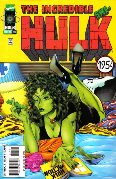 Cover for The Incredible Hulk (Marvel, 1968 series) #441 [Direct Edition]