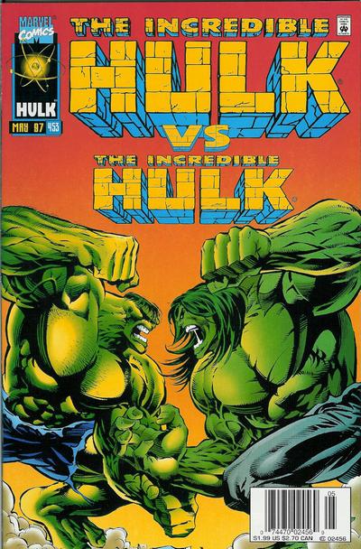 Cover for The Incredible Hulk (Marvel, 1968 series) #453 [Newsstand]