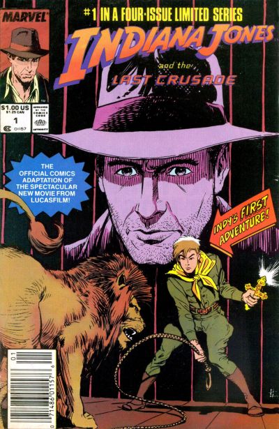 Cover for Indiana Jones and the Last Crusade (Marvel, 1989 series) #1