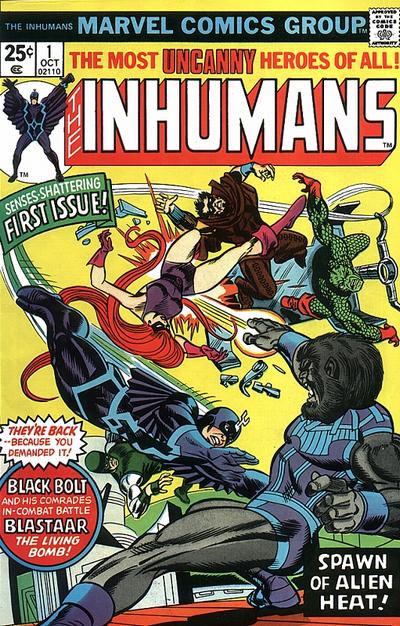 Cover for The Inhumans (Marvel, 1975 series) #1 [Regular Edition]