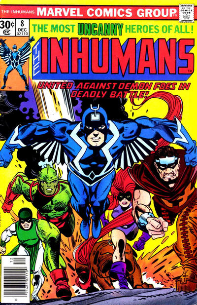 Cover for The Inhumans (Marvel, 1975 series) #8 [Regular Edition]