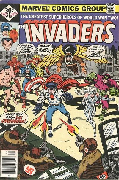 Cover for The Invaders (Marvel, 1975 series) #14 [Whitman]