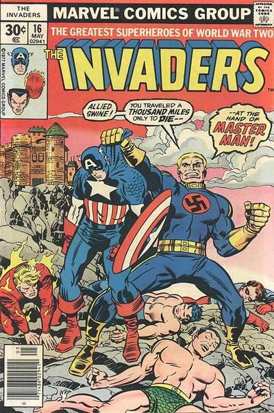 Cover for The Invaders (Marvel, 1975 series) #16 [Regular Edition]