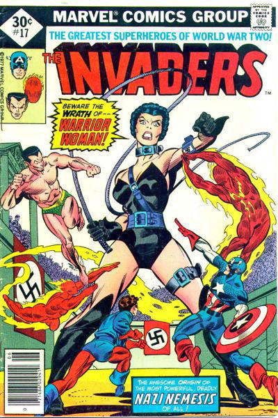 Cover for The Invaders (Marvel, 1975 series) #17 [Whitman]