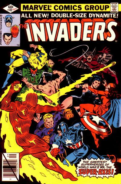 Cover for The Invaders (Marvel, 1975 series) #41 [Direct]