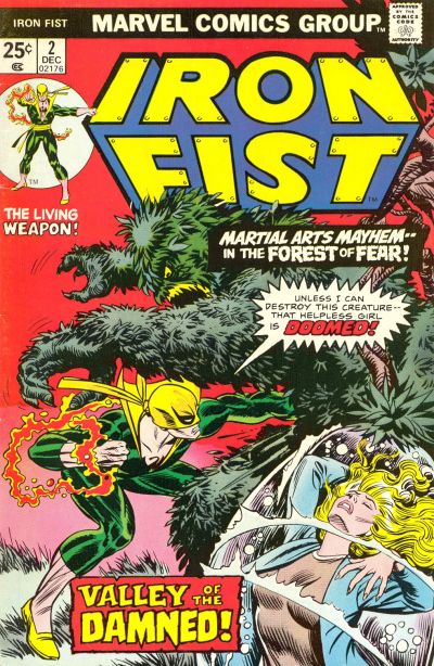 Cover for Iron Fist (Marvel, 1975 series) #2