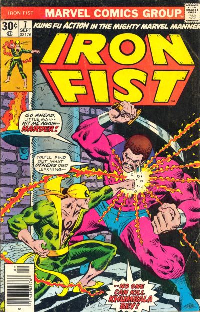 Cover for Iron Fist (Marvel, 1975 series) #7