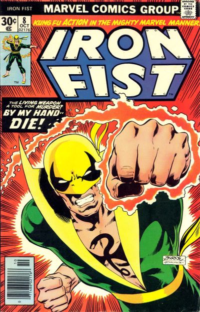 Cover for Iron Fist (Marvel, 1975 series) #8