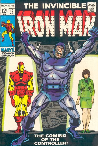 Cover for Iron Man (Marvel, 1968 series) #12