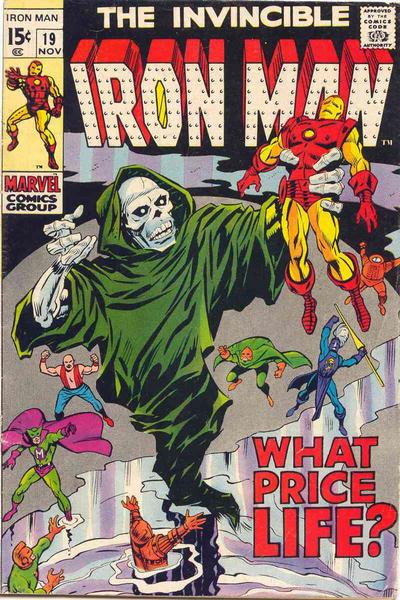 Cover for Iron Man (Marvel, 1968 series) #19