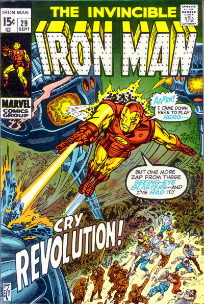 Cover for Iron Man (Marvel, 1968 series) #29