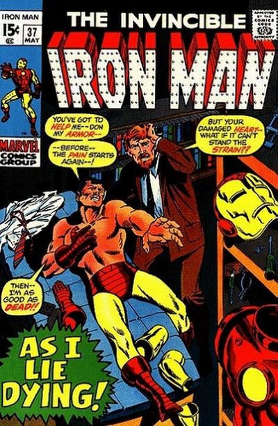 Cover for Iron Man (Marvel, 1968 series) #37