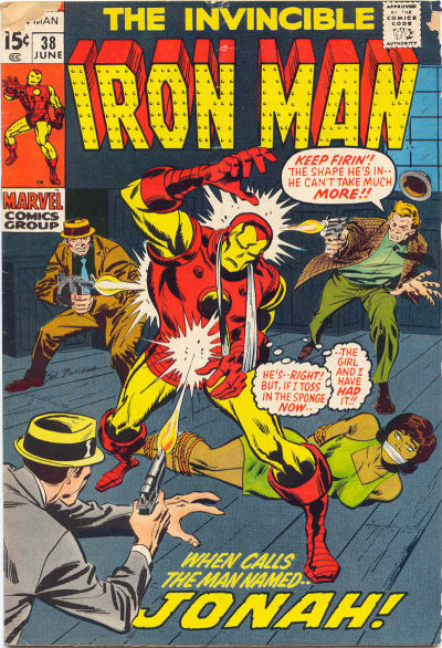 Cover for Iron Man (Marvel, 1968 series) #38