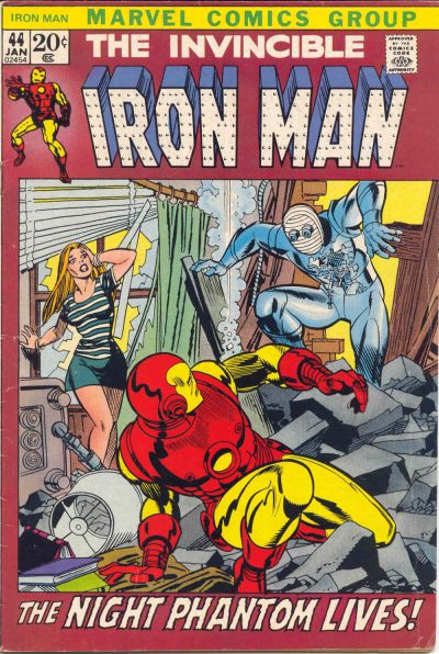 Cover for Iron Man (Marvel, 1968 series) #44