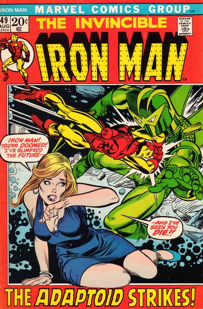 Cover for Iron Man (Marvel, 1968 series) #49