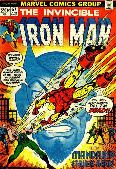 Cover for Iron Man (Marvel, 1968 series) #57 [Regular Edition]