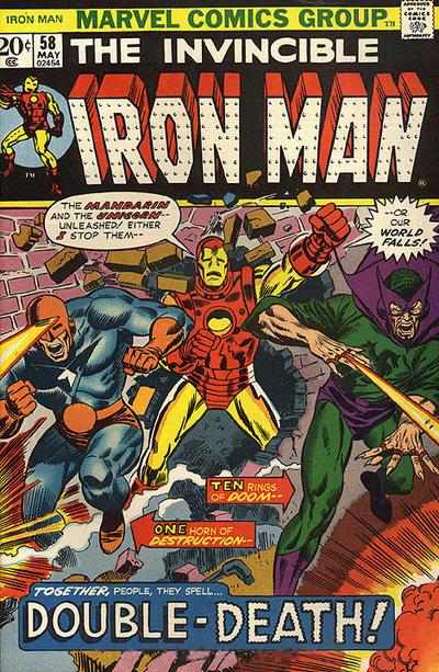 Cover for Iron Man (Marvel, 1968 series) #58 [Regular Edition]