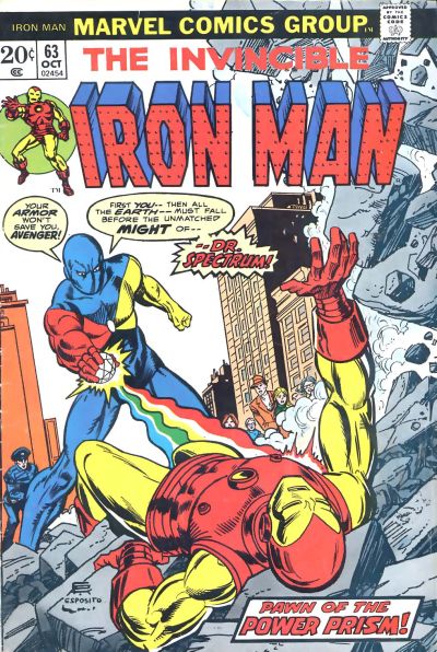 Cover for Iron Man (Marvel, 1968 series) #63 [Regular Edition]