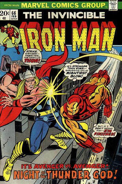 Cover for Iron Man (Marvel, 1968 series) #66