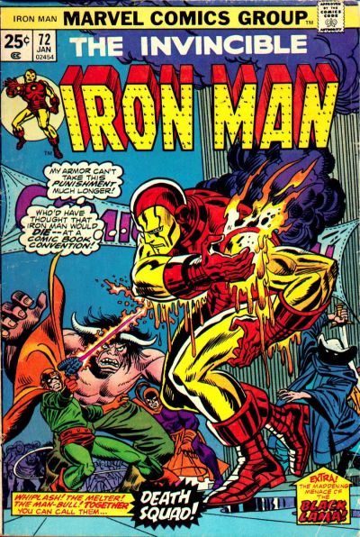 Cover for Iron Man (Marvel, 1968 series) #72 [Regular Edition]