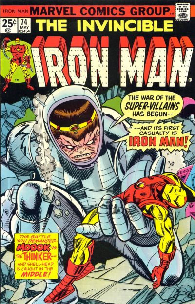 Cover for Iron Man (Marvel, 1968 series) #74 [Regular Edition]