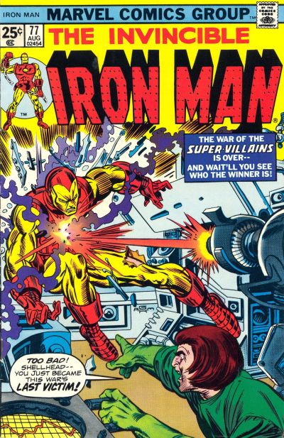 Cover for Iron Man (Marvel, 1968 series) #77 [Regular]