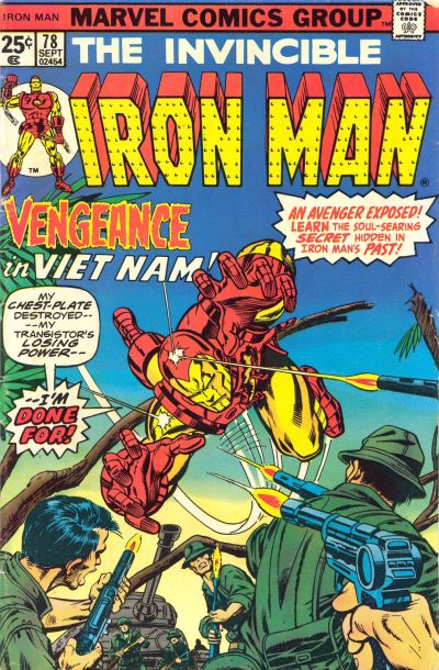 Cover for Iron Man (Marvel, 1968 series) #78 [Regular Edition]