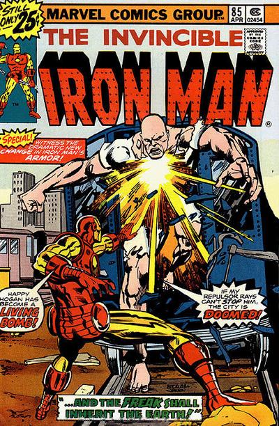 Cover for Iron Man (Marvel, 1968 series) #85 [25¢]