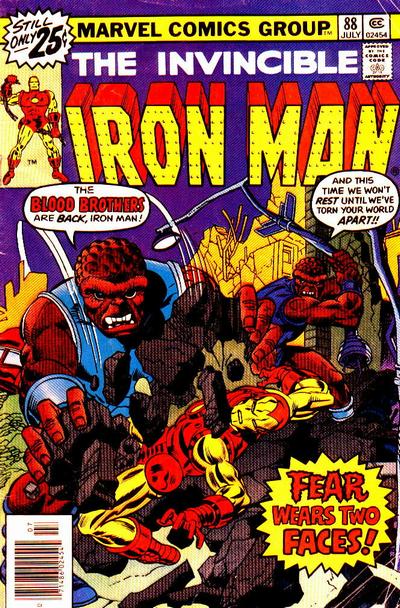 Cover for Iron Man (Marvel, 1968 series) #88 [25¢]