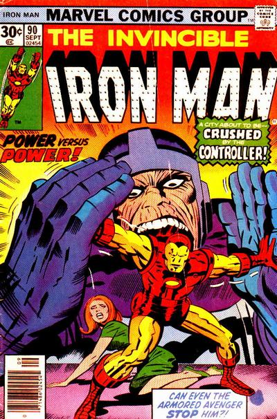 Cover for Iron Man (Marvel, 1968 series) #90 [Regular Edition]