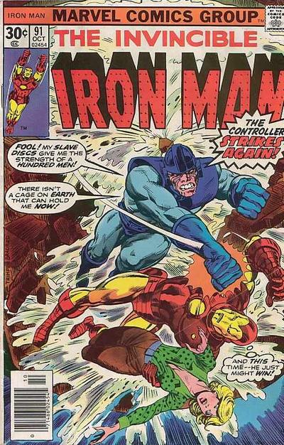 Cover for Iron Man (Marvel, 1968 series) #91 [Regular]