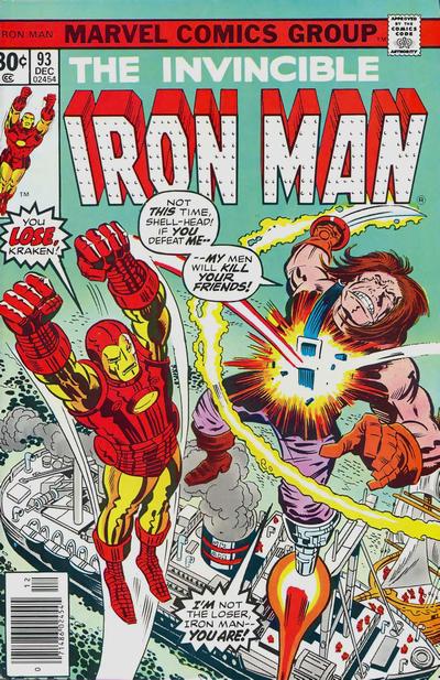 Cover for Iron Man (Marvel, 1968 series) #93