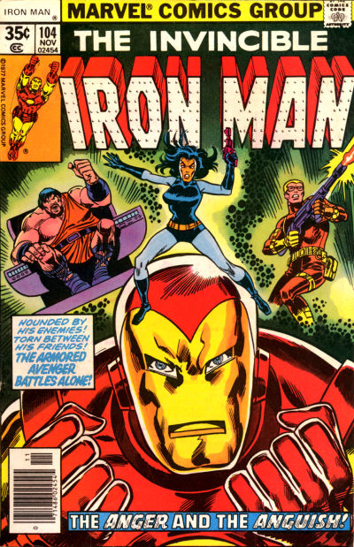 Cover for Iron Man (Marvel, 1968 series) #104 [Regular Edition]