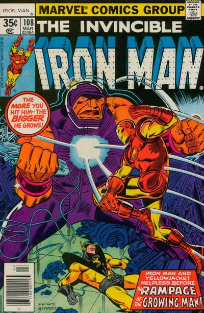 Cover for Iron Man (Marvel, 1968 series) #108 [Regular]