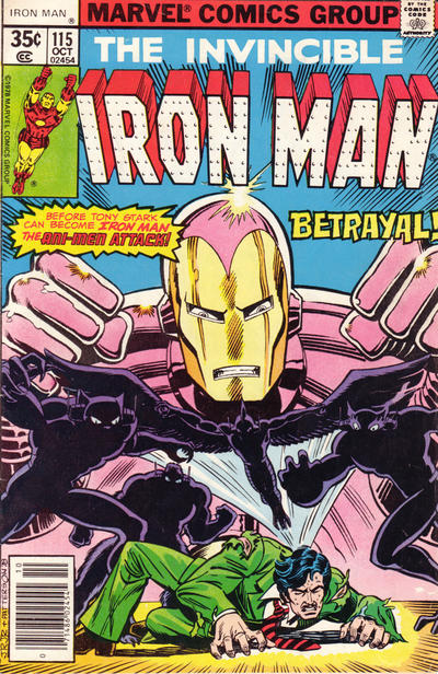 Cover for Iron Man (Marvel, 1968 series) #115 [Regular]
