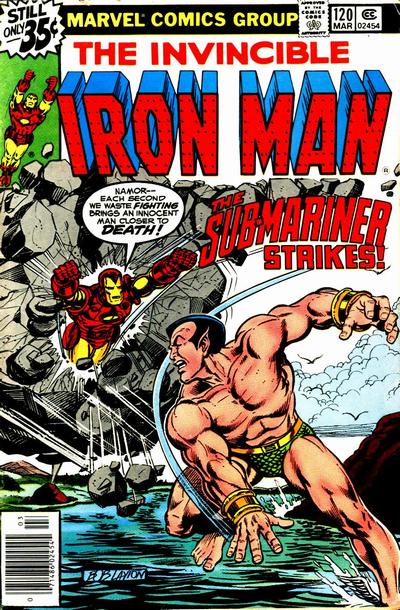 Cover for Iron Man (Marvel, 1968 series) #120