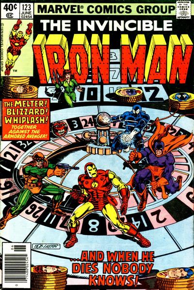 Cover for Iron Man (Marvel, 1968 series) #123 [Newsstand]