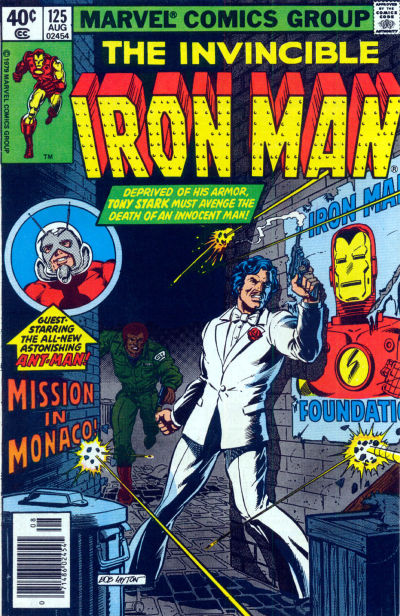 Cover for Iron Man (Marvel, 1968 series) #125 [Newsstand]