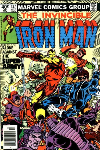 Cover for Iron Man (Marvel, 1968 series) #127 [Newsstand]