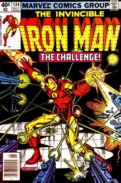 Cover for Iron Man (Marvel, 1968 series) #134 [Newsstand]