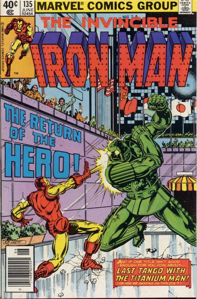 Cover for Iron Man (Marvel, 1968 series) #135 [Newsstand]