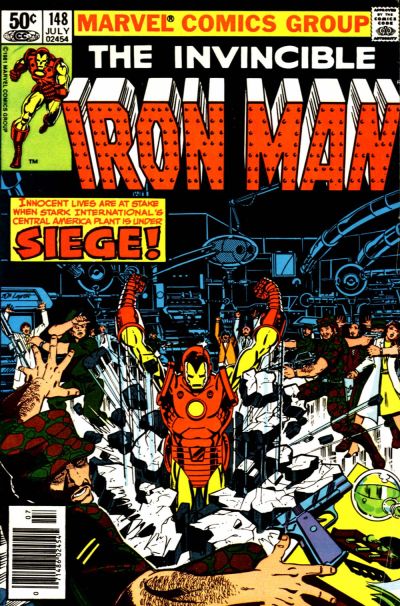 Cover for Iron Man (Marvel, 1968 series) #148 [Newsstand]