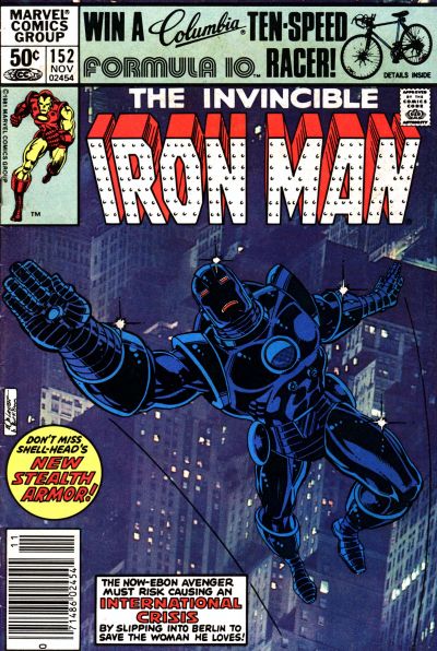 Cover for Iron Man (Marvel, 1968 series) #152 [Newsstand]