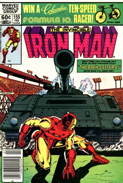 Cover for Iron Man (Marvel, 1968 series) #155 [Newsstand]