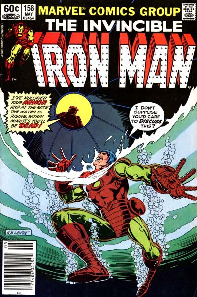 Cover for Iron Man (Marvel, 1968 series) #158 [Newsstand]