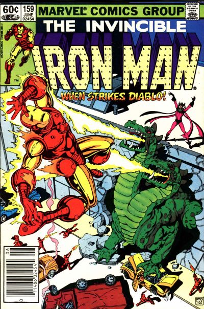 Cover for Iron Man (Marvel, 1968 series) #159 [Newsstand]