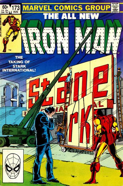 Cover for Iron Man (Marvel, 1968 series) #173 [Direct]