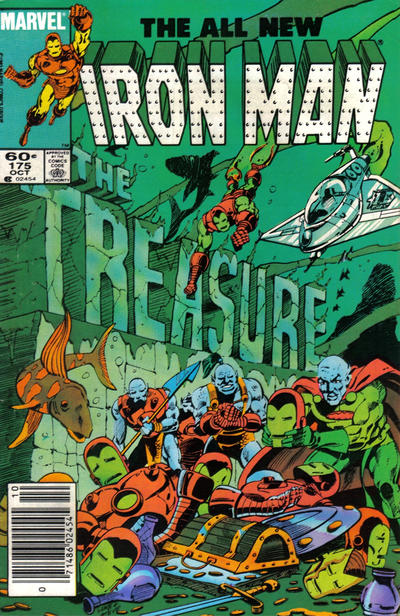 Cover for Iron Man (Marvel, 1968 series) #175 [Newsstand]