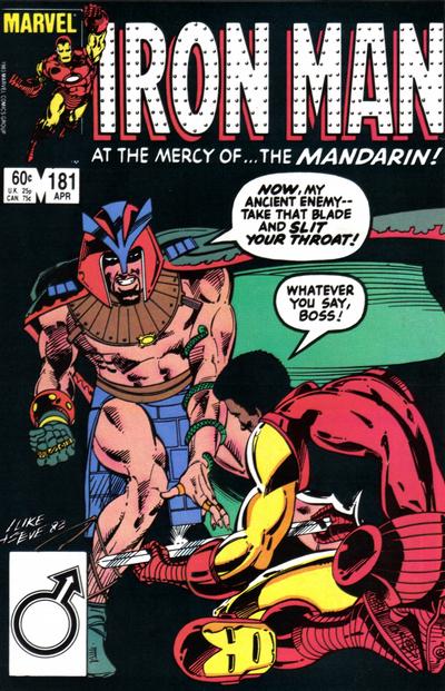 Cover for Iron Man (Marvel, 1968 series) #181 [Direct]