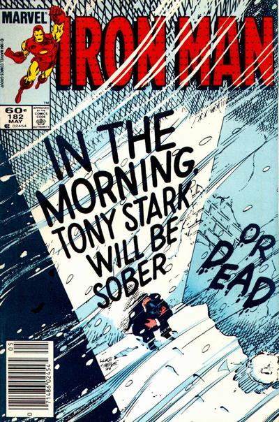 Cover for Iron Man (Marvel, 1968 series) #182 [Newsstand]